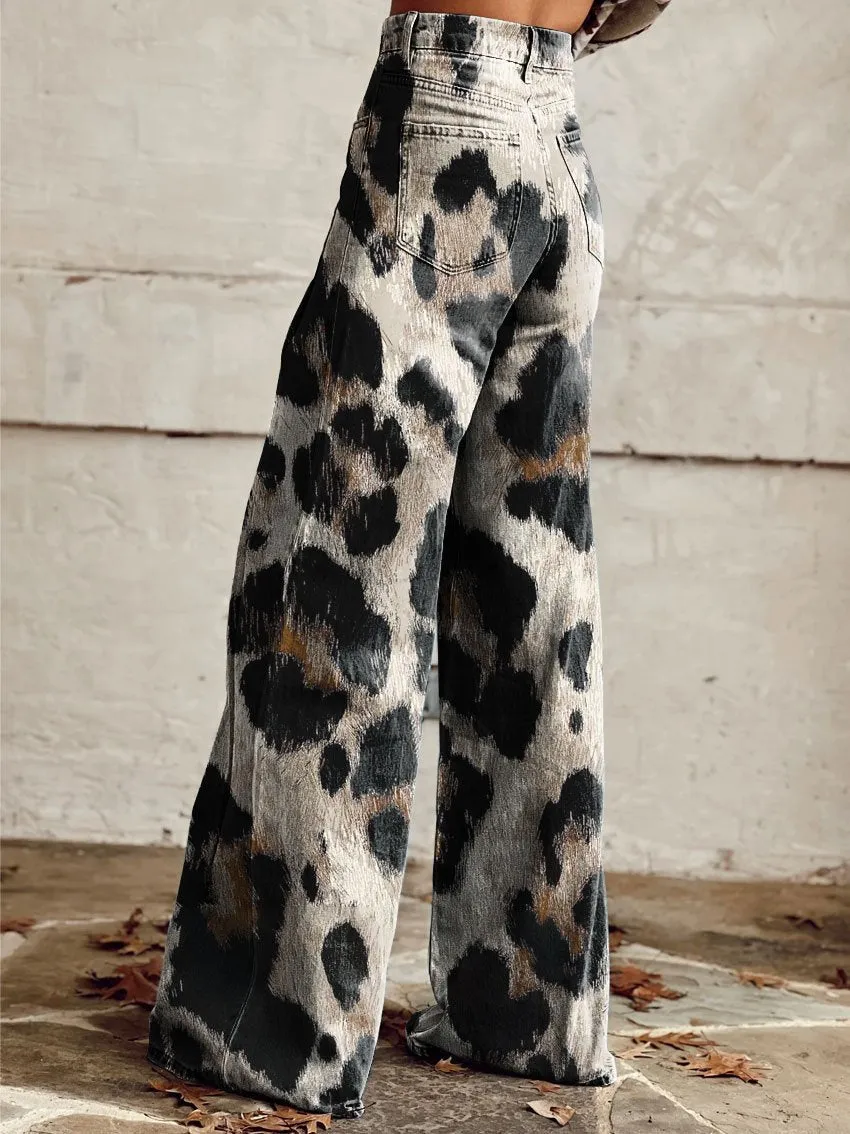 Kaelith | Vintage Look Wide-Leg Pants