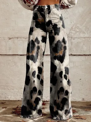 Kaelith | Vintage Look Wide-Leg Pants