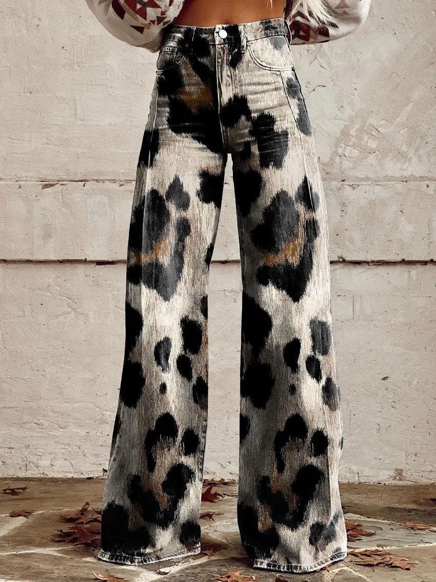 Kaelith | Vintage Look Wide-Leg Pants