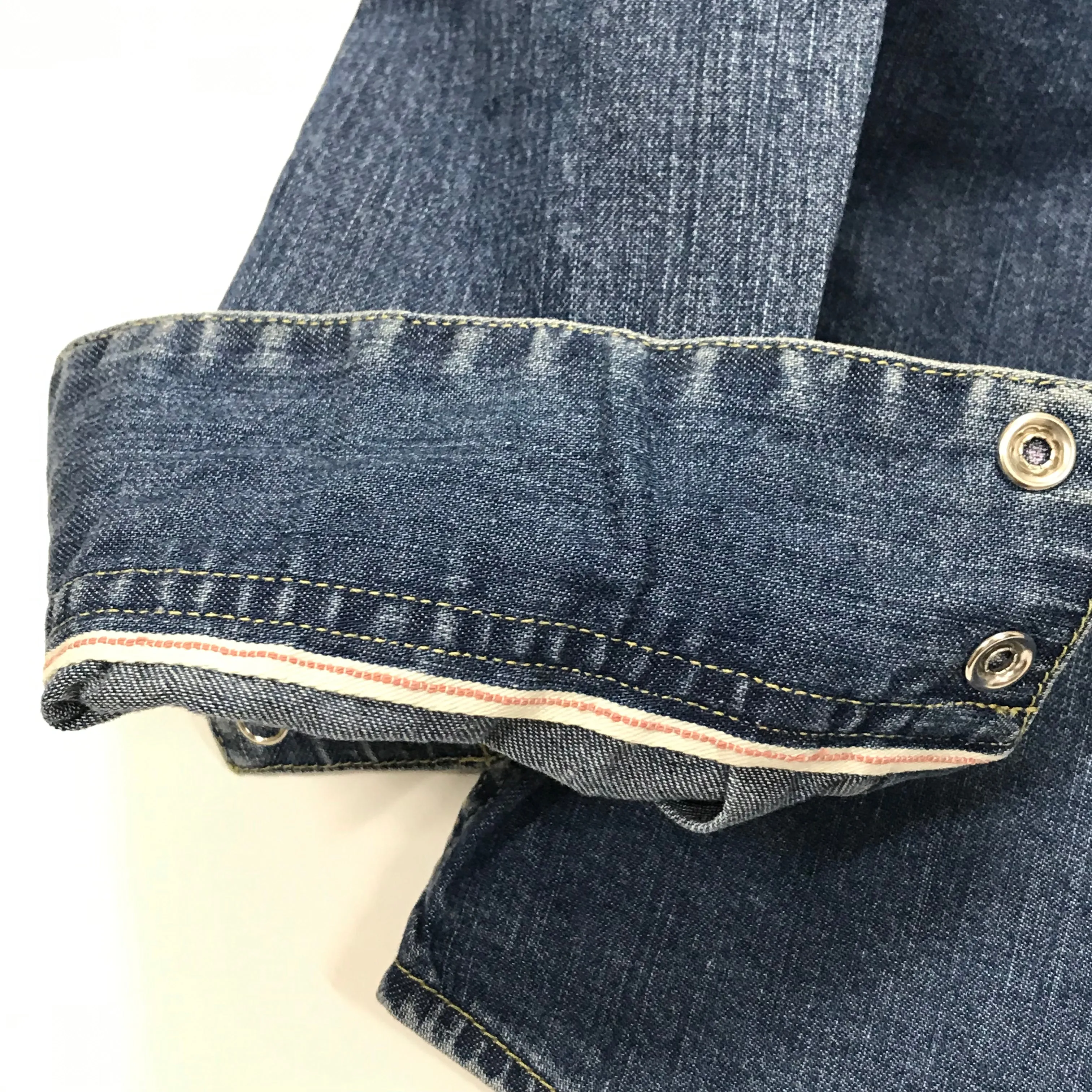 [L] Visvim 19SS SS HANDYMAN SHIRT DAMAGED Shirt L/S Indigo