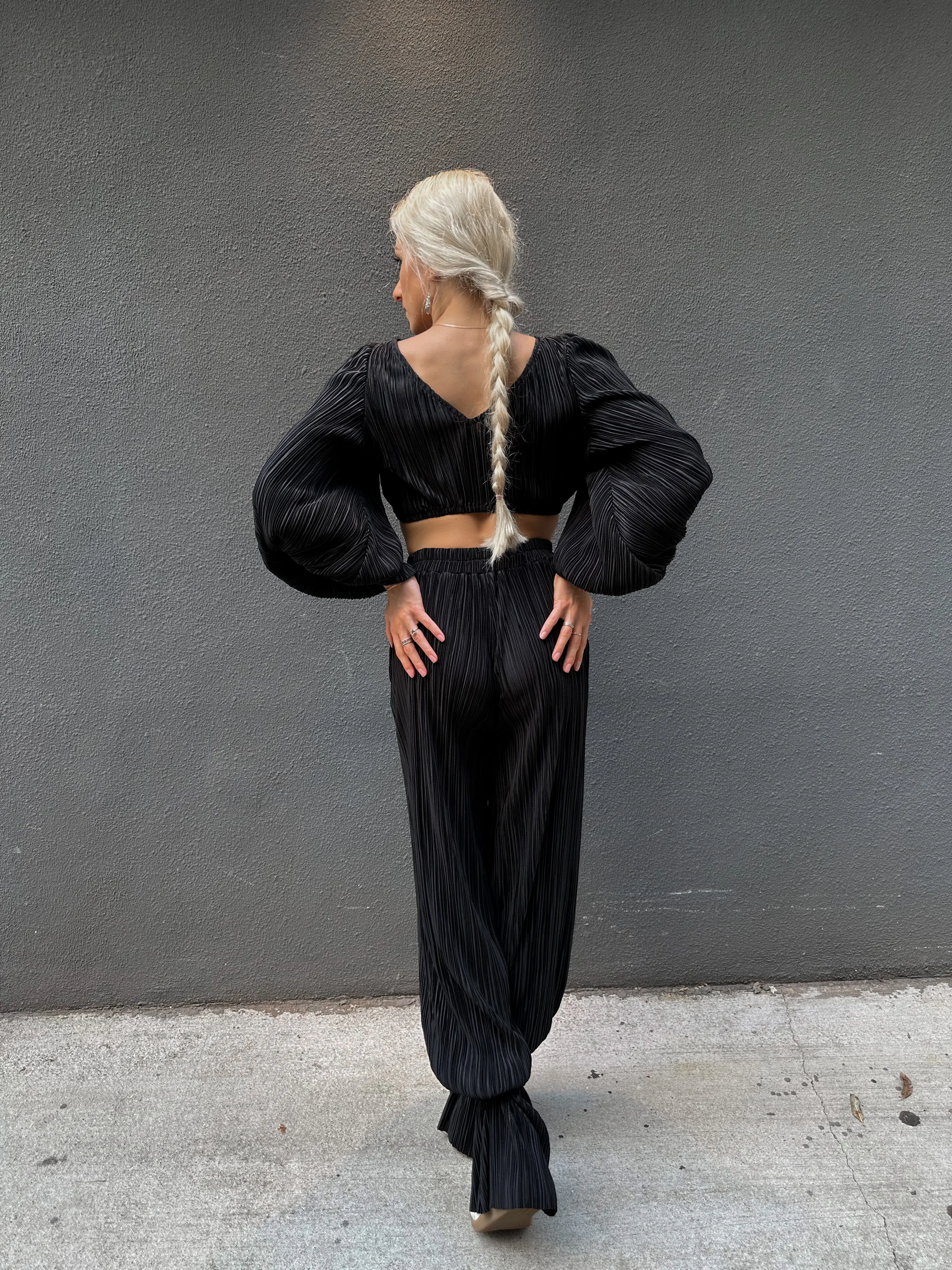 Ladies Pleated Ballroom Pants by Load