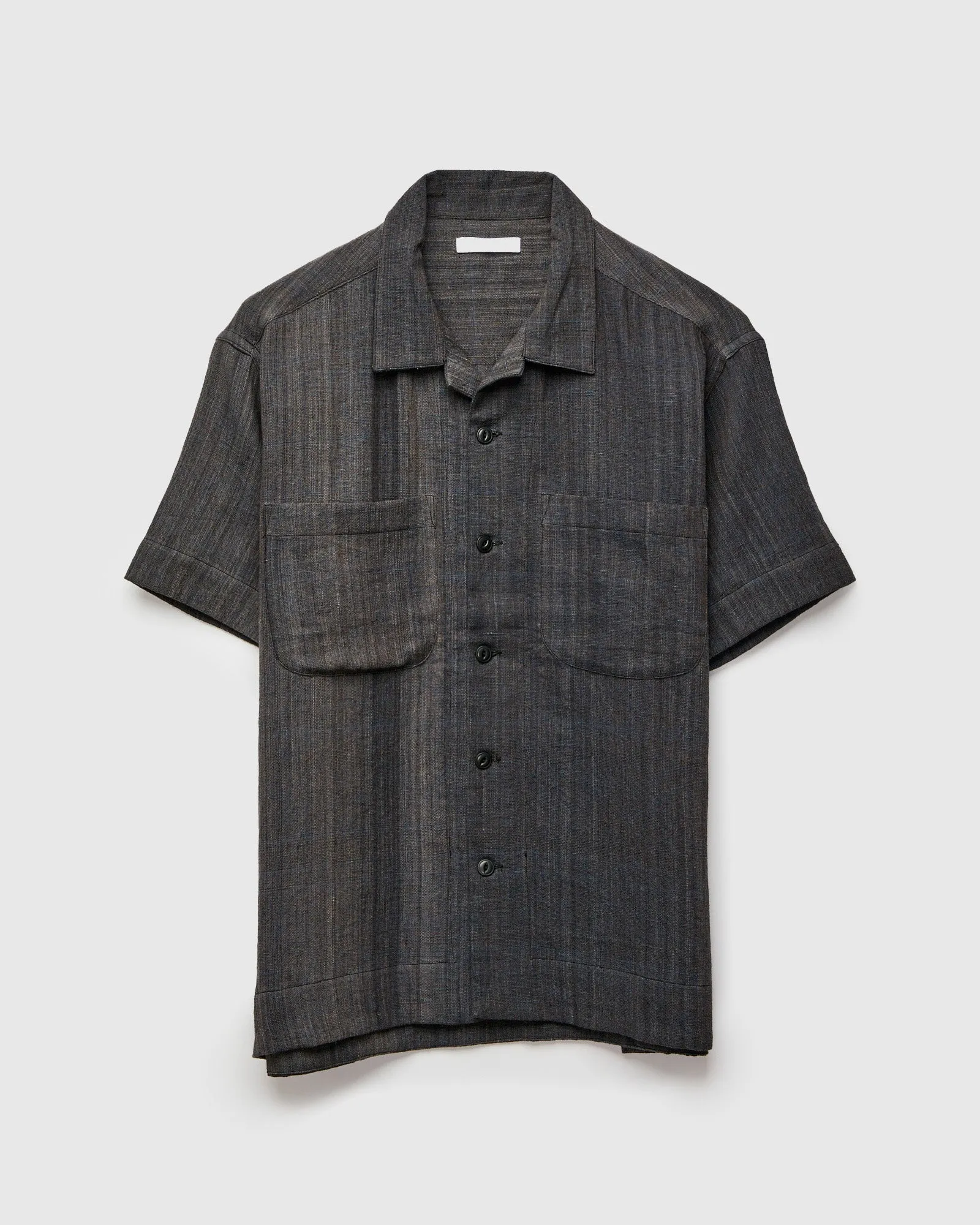 Lake Camp Shirt in Iron Indigo Kala
