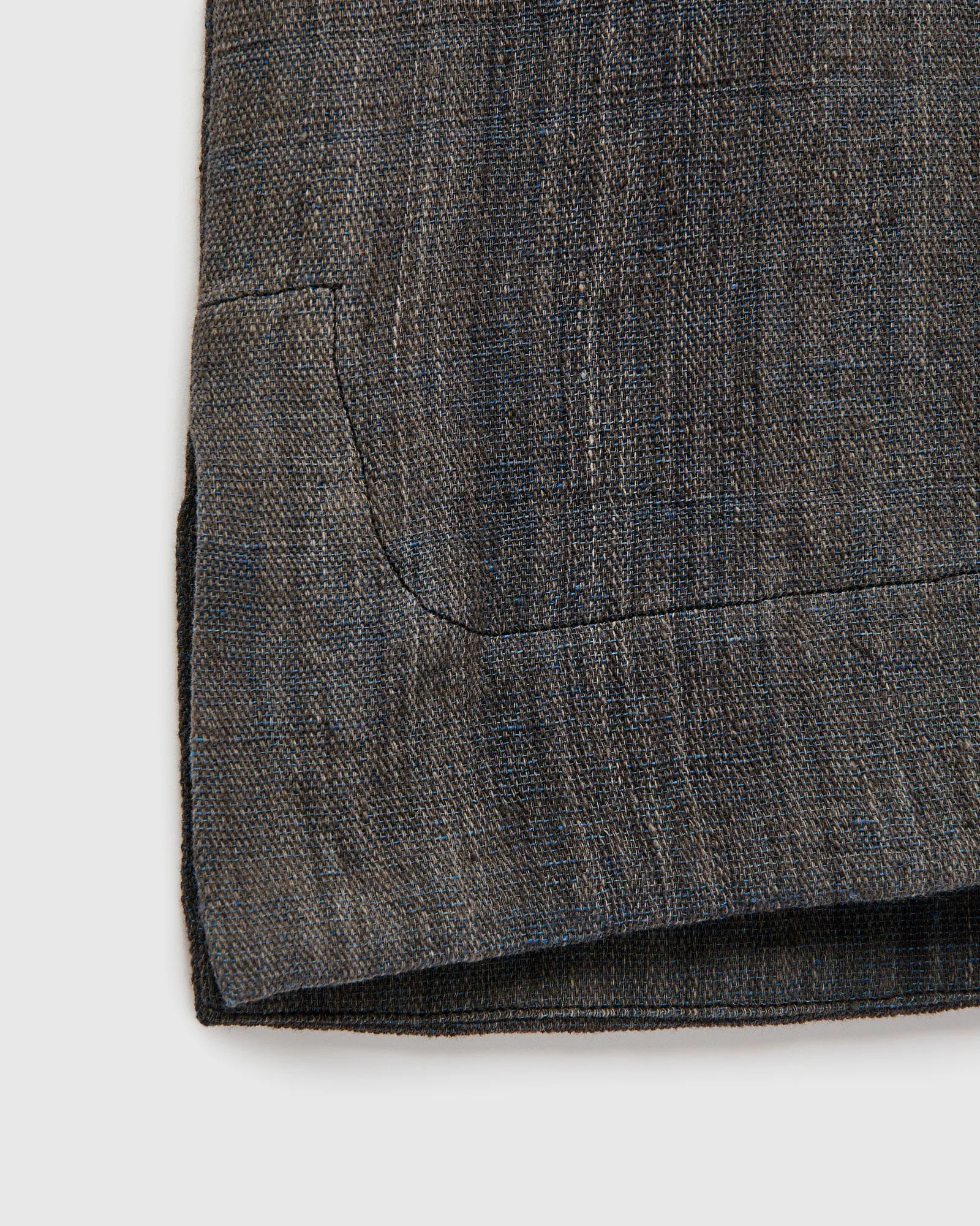Lake Camp Shirt in Iron Indigo Kala