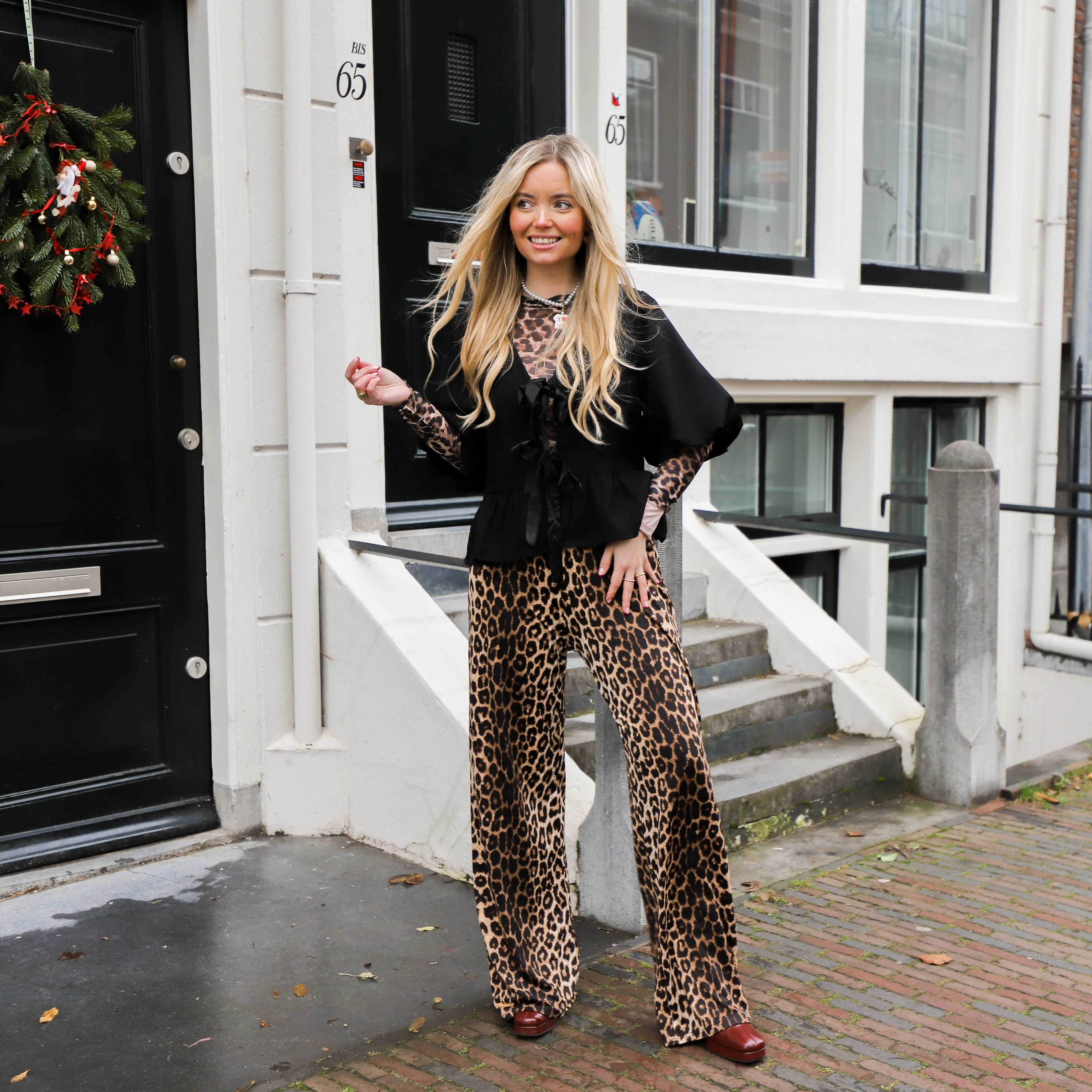 Leo wide pants