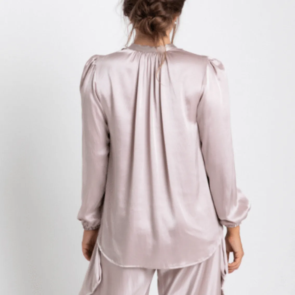 Lisa Brown Zen Sleeve Top