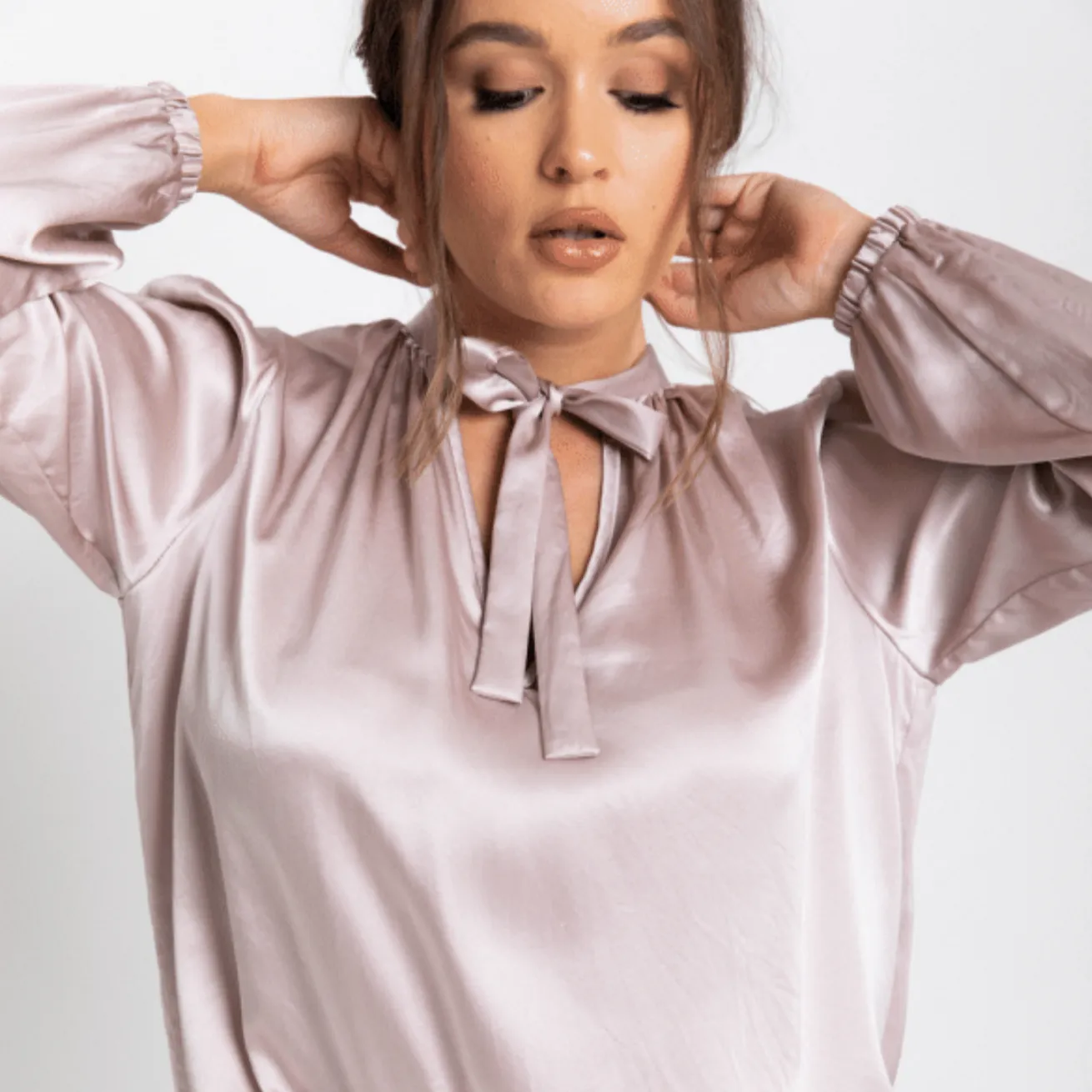 Lisa Brown Zen Sleeve Top