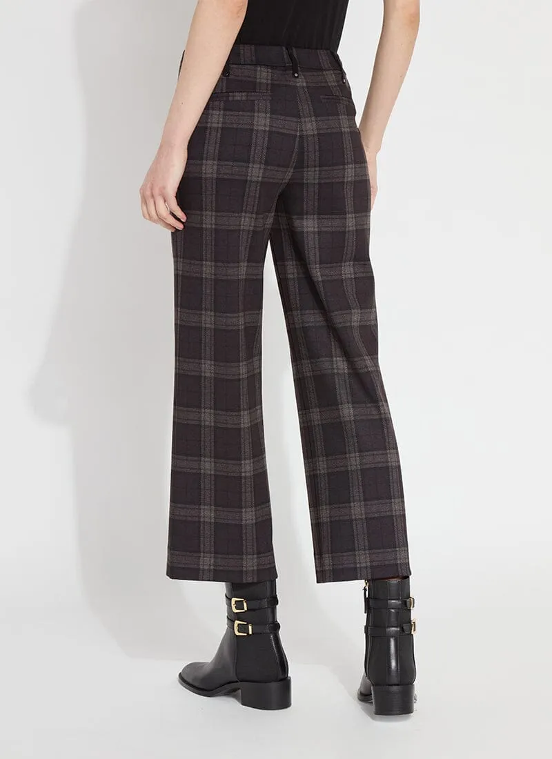 Livia Crop Pant | Chicago Plaid