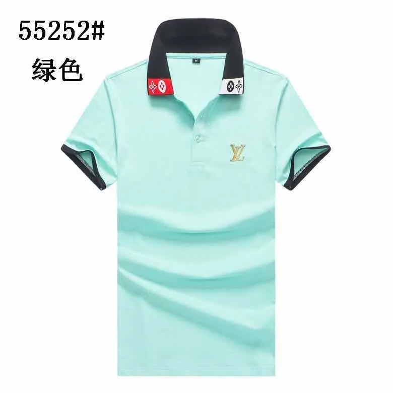 Louis Vuitton Men's Polo shirts-Green