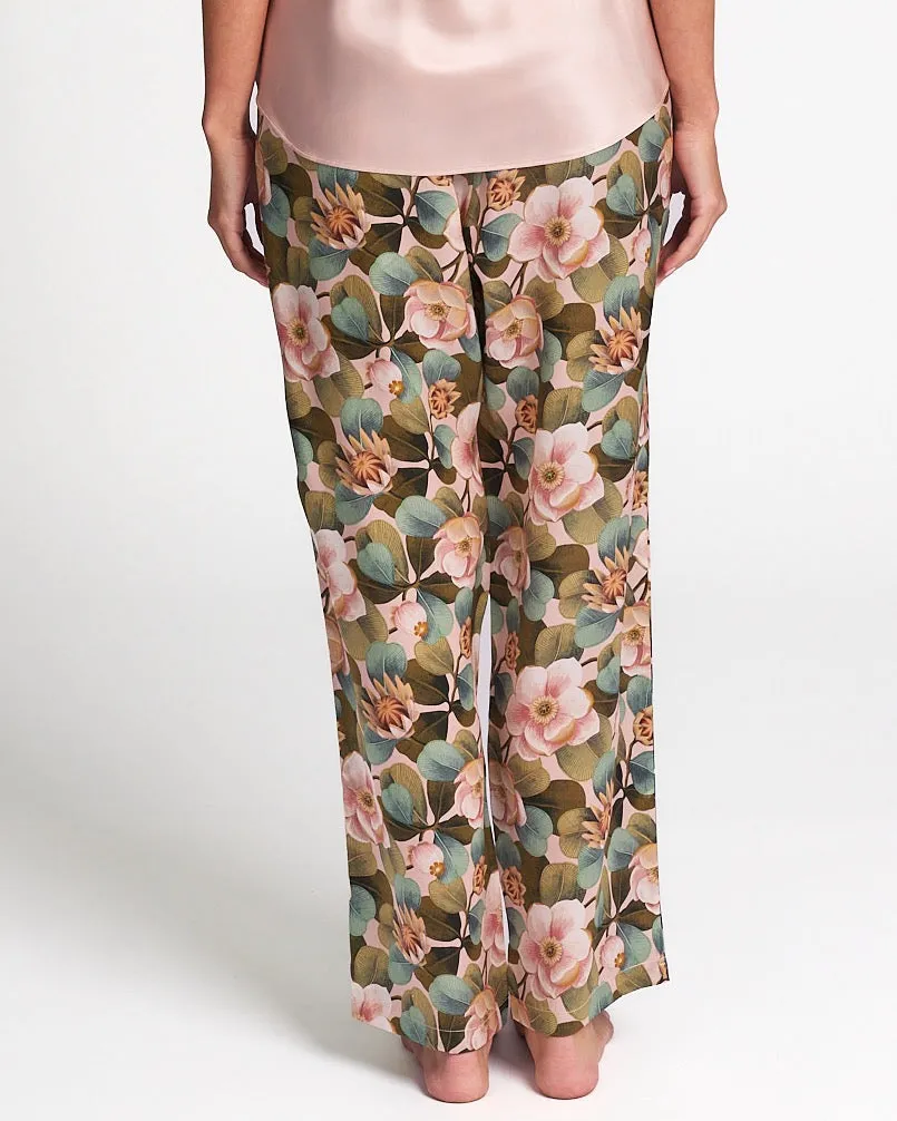 Love&Lustre - Liberty Print Silk Pant - Rosea Pink