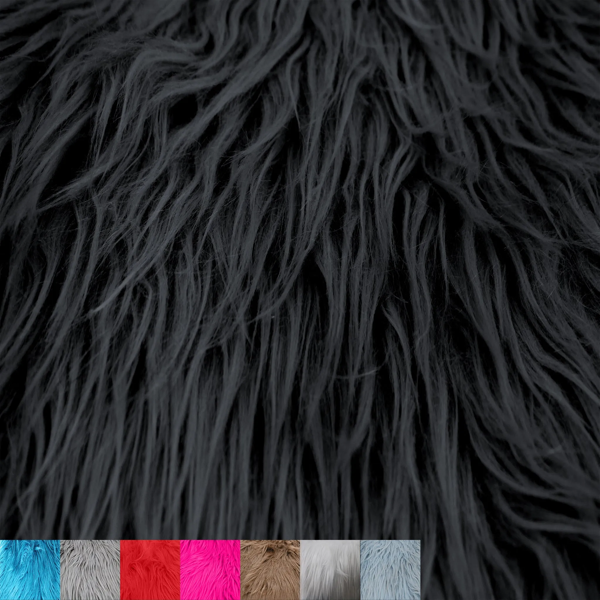 Luxury Shag Faux Fur-Christmas Fuzzy-Fabric by The Yard-Fluffy, Soft, Shaggy Mohair-for Sewing, Costumes, Plush Toys, Apparel, Decoration, Gnome Beard Miniature- (SKU-5002)