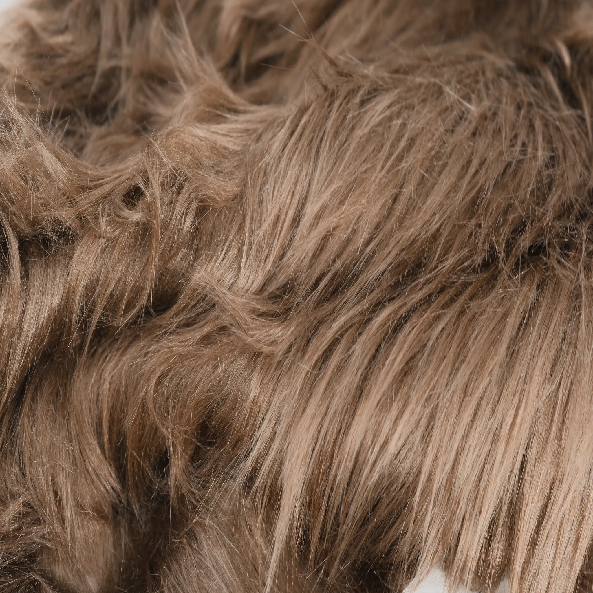 Luxury Shag Faux Fur-Christmas Fuzzy-Fabric by The Yard-Fluffy, Soft, Shaggy Mohair-for Sewing, Costumes, Plush Toys, Apparel, Decoration, Gnome Beard Miniature- (SKU-5002)