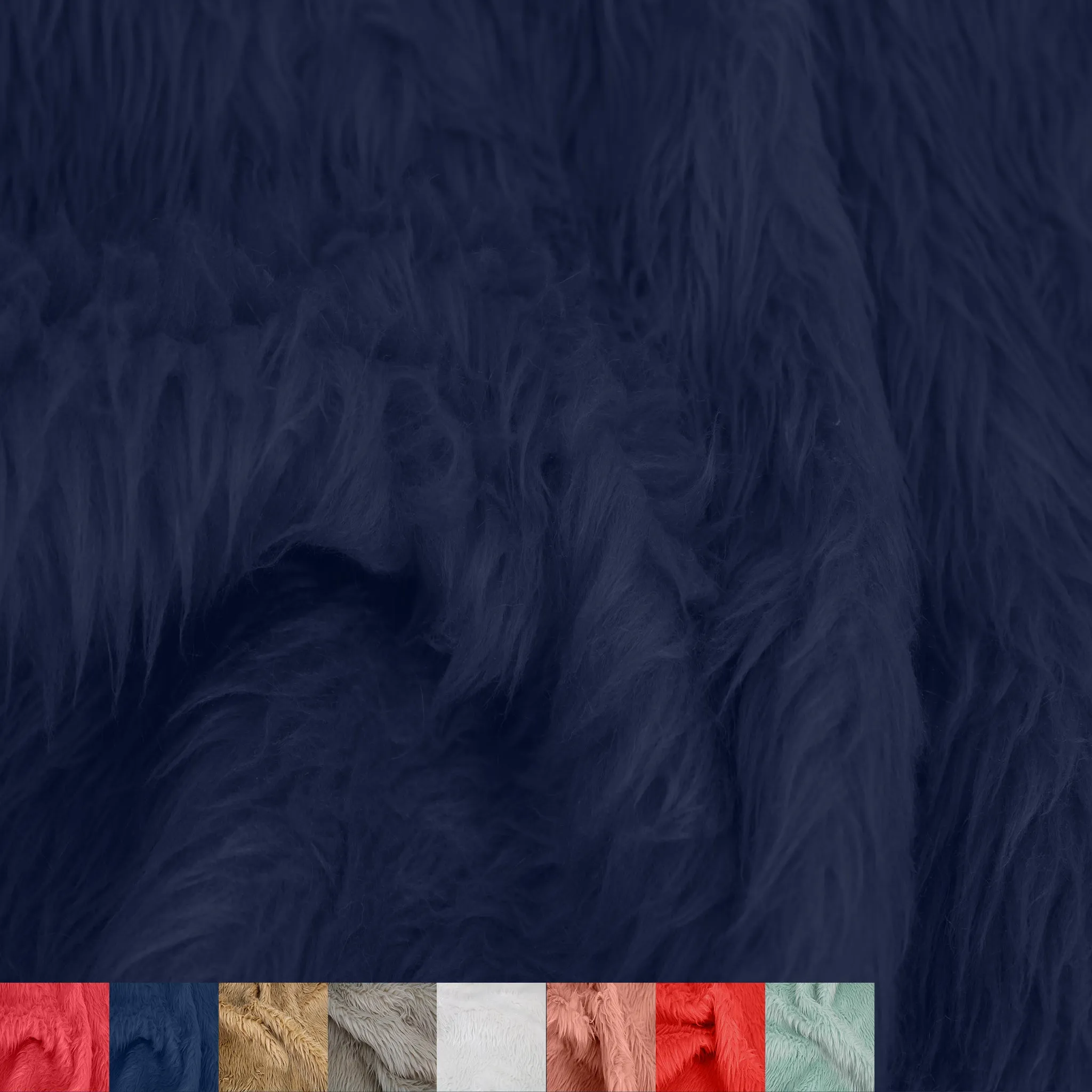 Luxury Shag Faux Fur-Fabric by The Yard-Soft, Shaggy Mohair for Sewing, Costumes, Rugs, Apparel, Decorations, Sofa Covers, Upholstery, Home and DIY Projects- (SKU-5009)