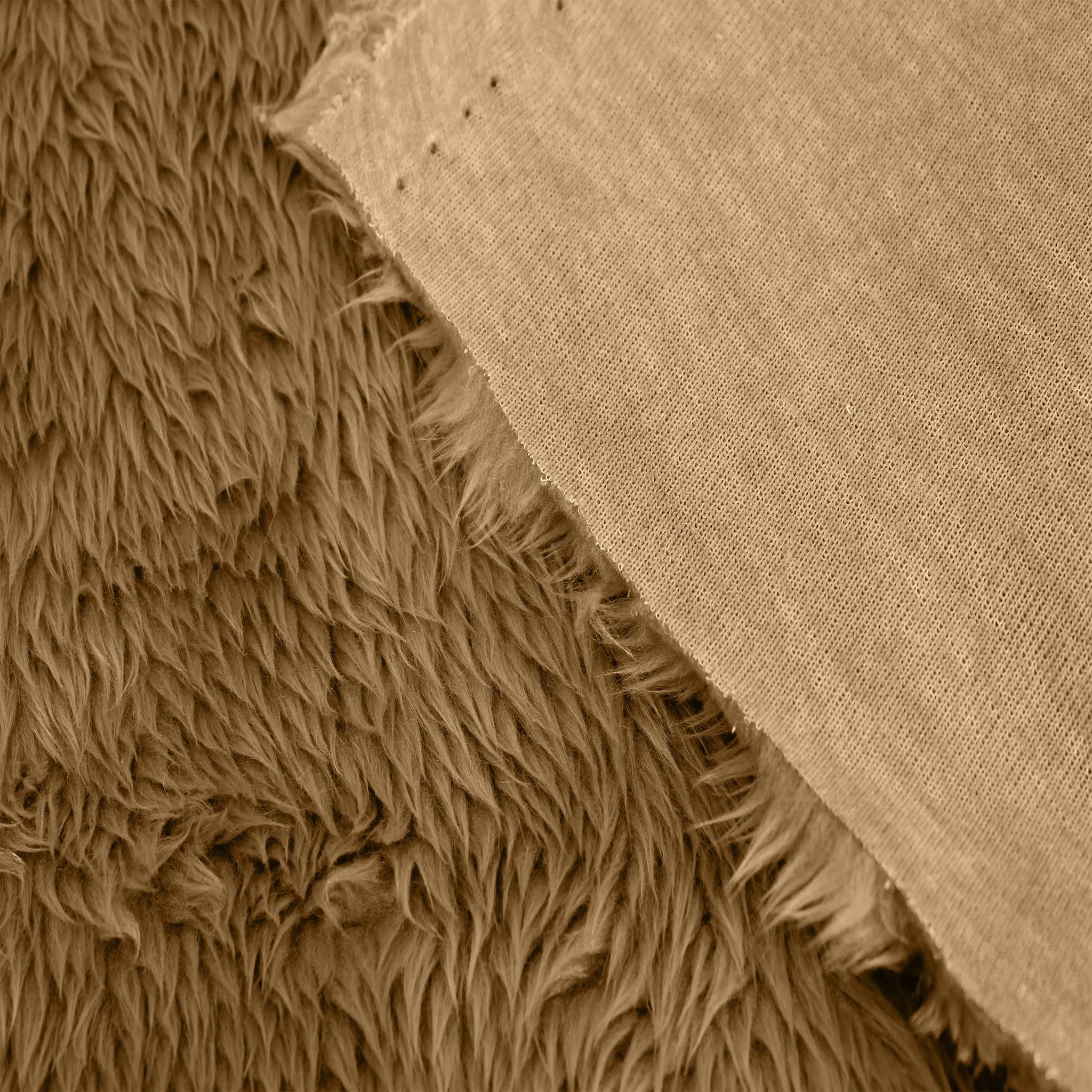 Luxury Shag Faux Fur-Fabric by The Yard-Soft, Shaggy Mohair for Sewing, Costumes, Rugs, Apparel, Decorations, Sofa Covers, Upholstery, Home and DIY Projects- (SKU-5009)