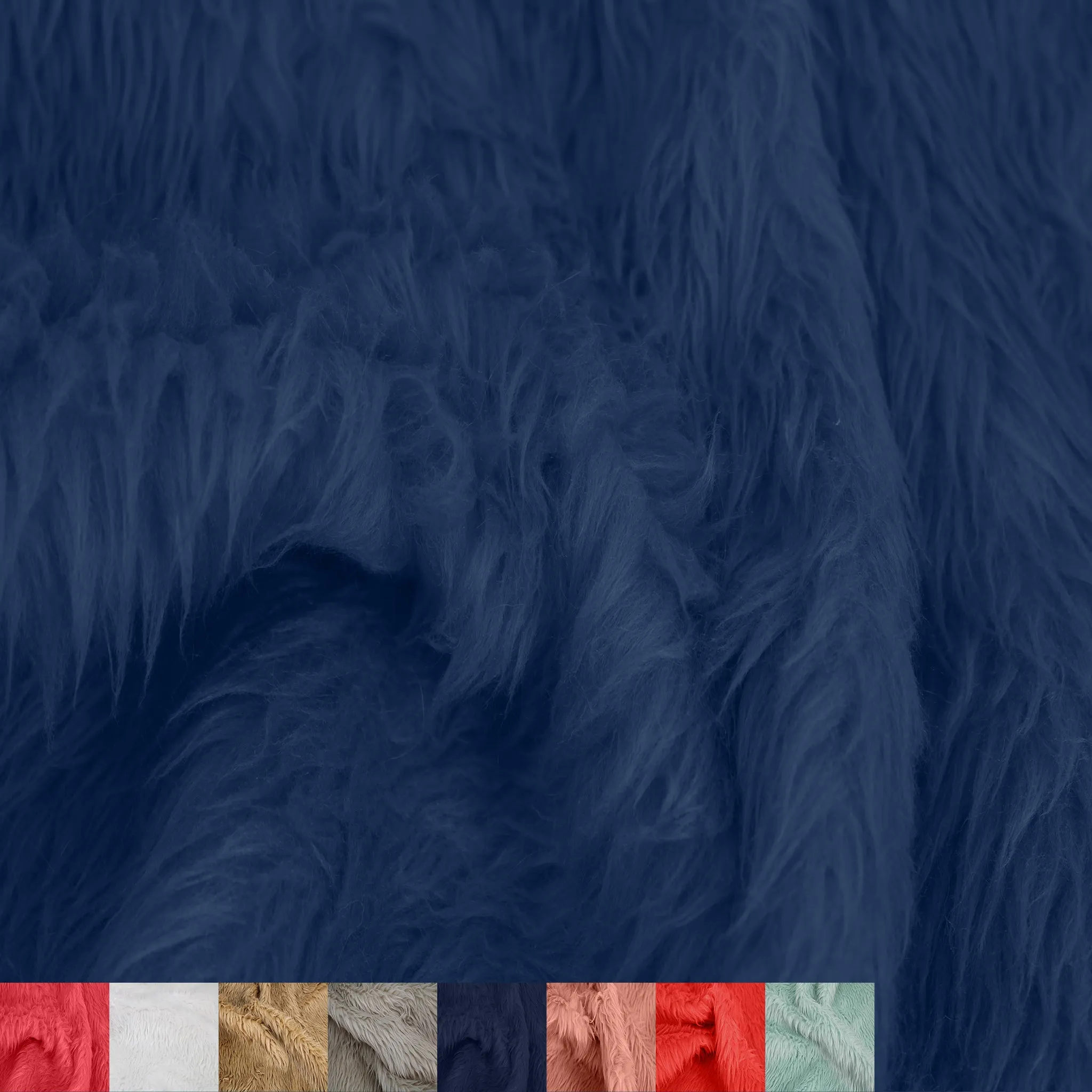Luxury Shag Faux Fur-Fabric by The Yard-Soft, Shaggy Mohair for Sewing, Costumes, Rugs, Apparel, Decorations, Sofa Covers, Upholstery, Home and DIY Projects- (SKU-5009)