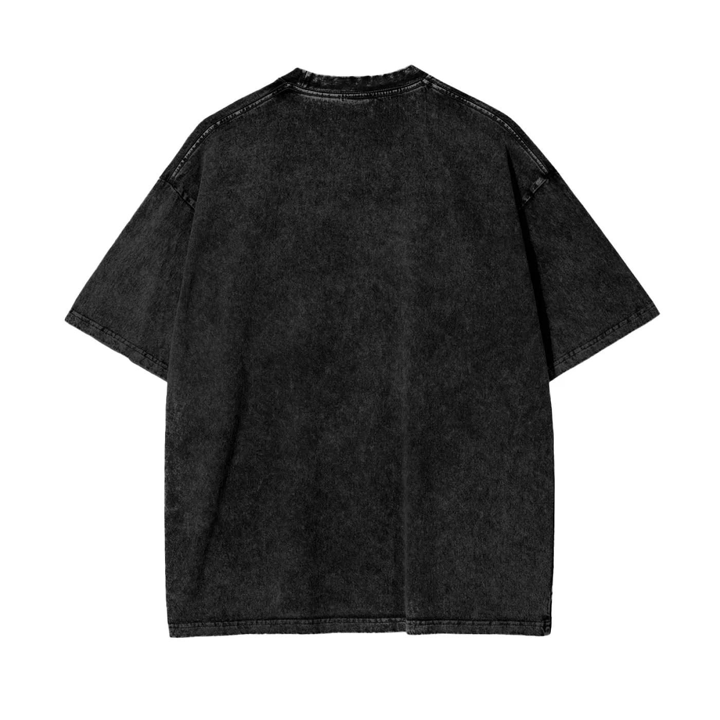MAKU - Soleil Oversize Tee in Black Snow Wash