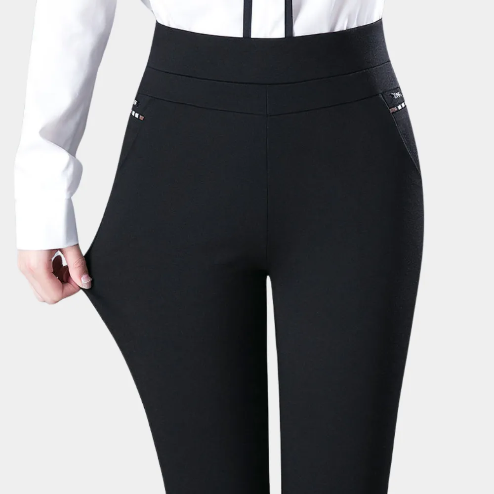Margot | High-Waist Stretch Pants | Elegant Fit | Comfortable Fabric
