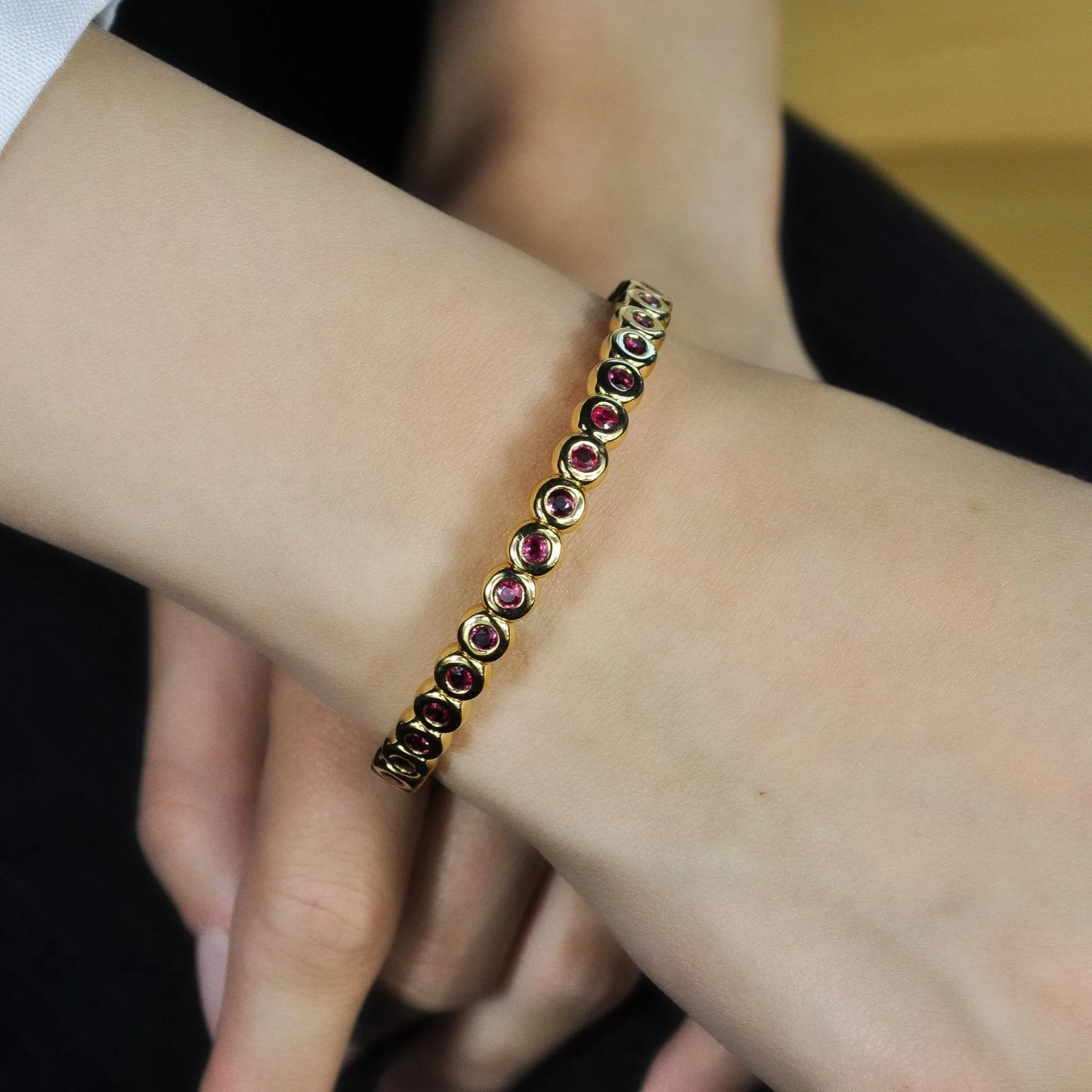 Marguerite Ruby Bracelet