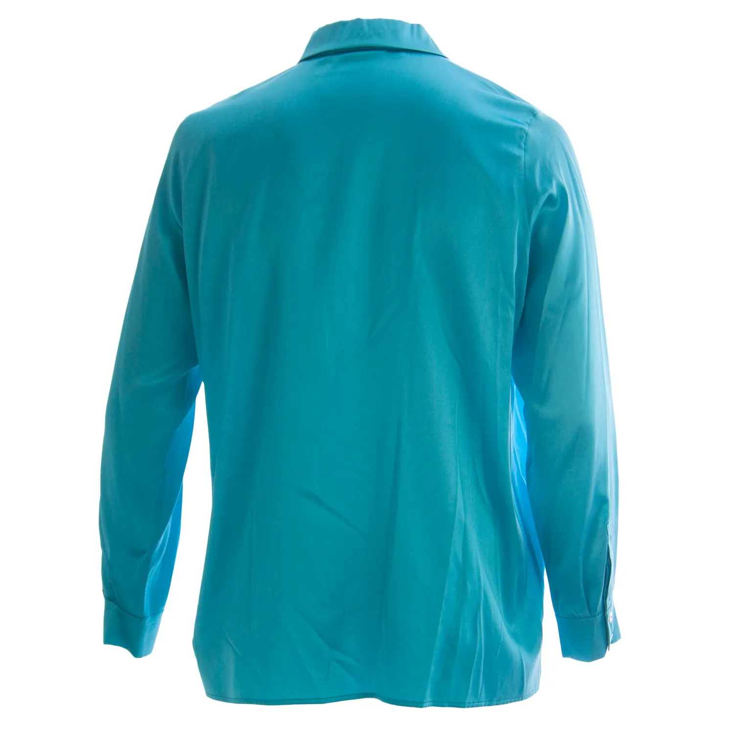 MARINA RINALDI Womens Brigitte Pearl Button Blouse $700 NWT