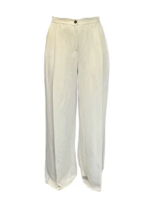 MARINA RINALDI Women's Yellow Recinto Wide Leg Pants $455 NWT
