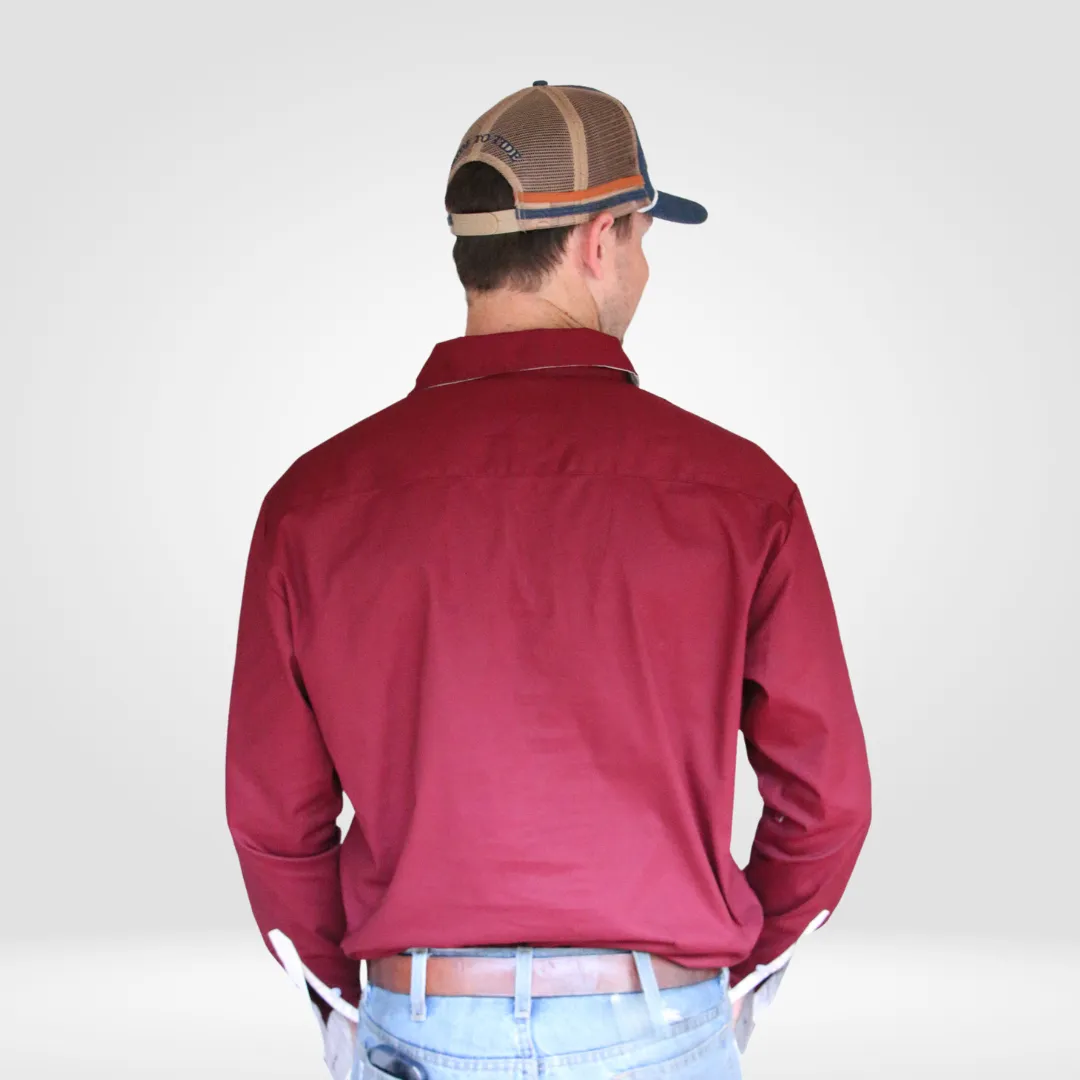 Maroon Workshirt