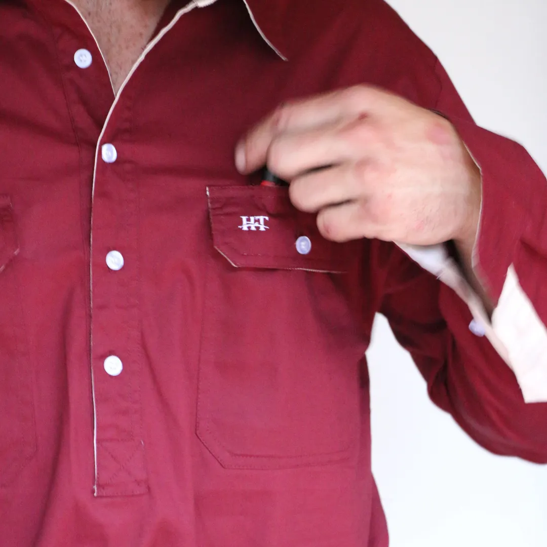 Maroon Workshirt