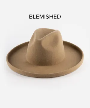 Maude Pencil Brim - Tan BLEMISHED
