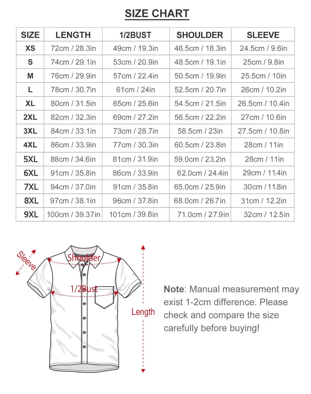 Men's Geometric Crystal Diamond Button Casual Short Sleeve Shirt