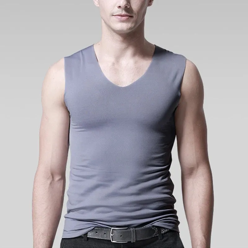 Mens Mesh Vest Ice Silk Quick-drying Bodybuilding Tank tops Fitness Muscle Sleeveless Narrow Vest Fitness Casual Sport Tops
