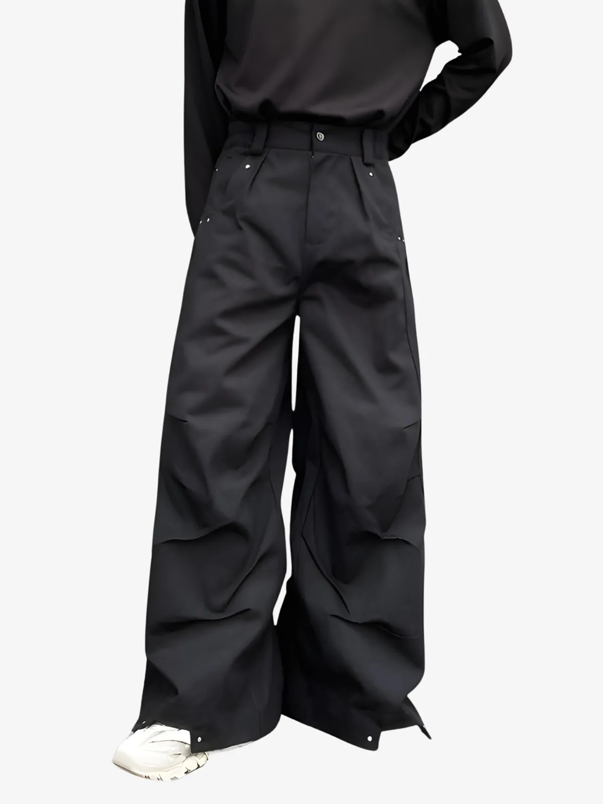 MEN'S PLEATED PANTS