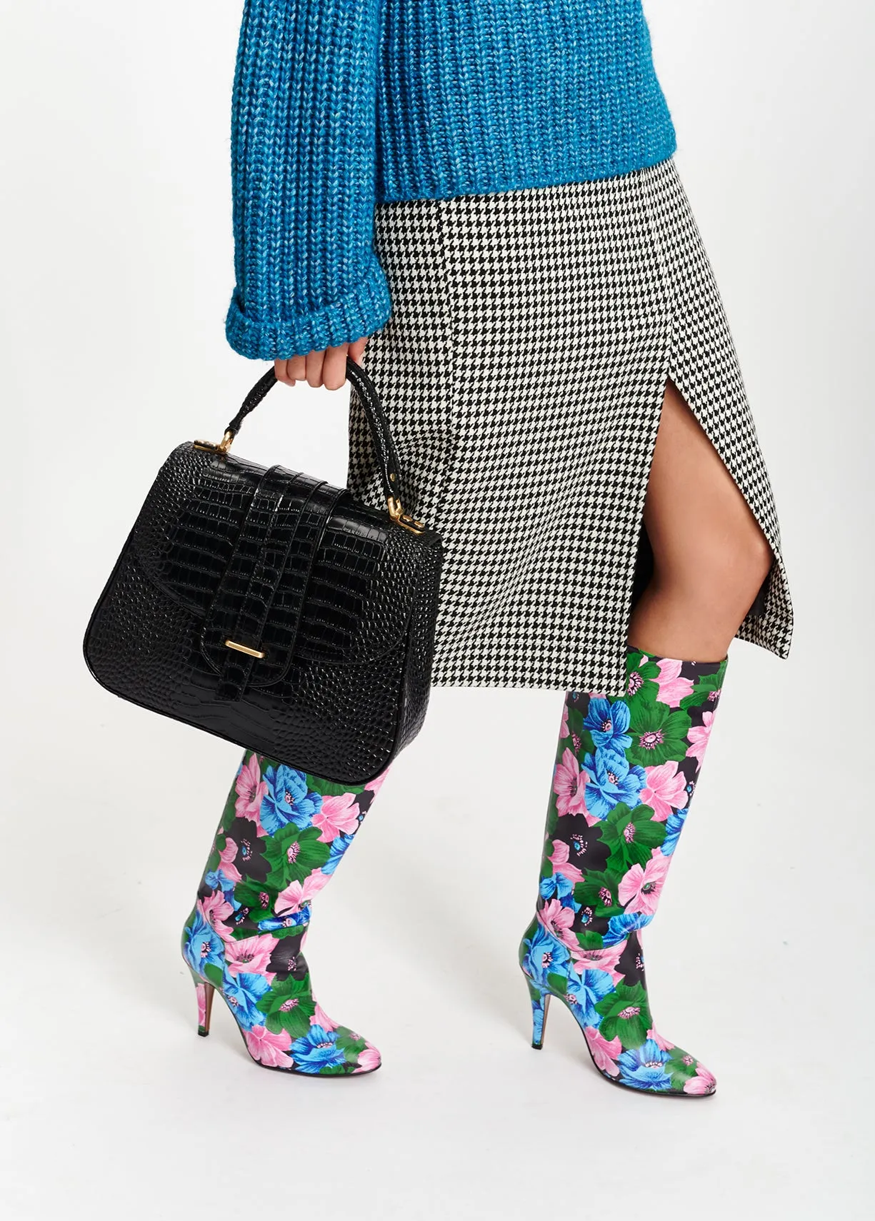 Midi pencil skirt