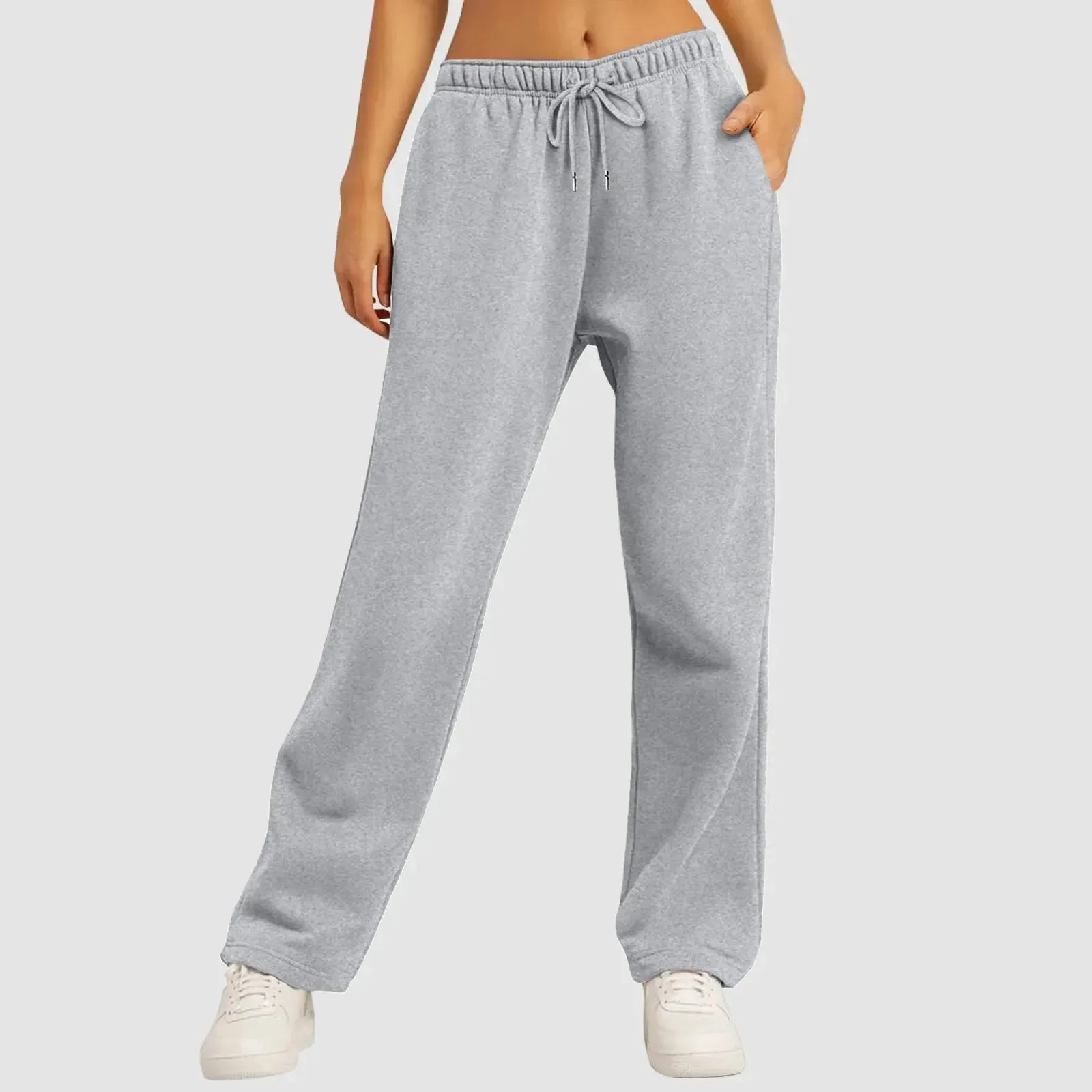 Milla Casual Wide Leg Fleece Sweatpants - 5 Colors