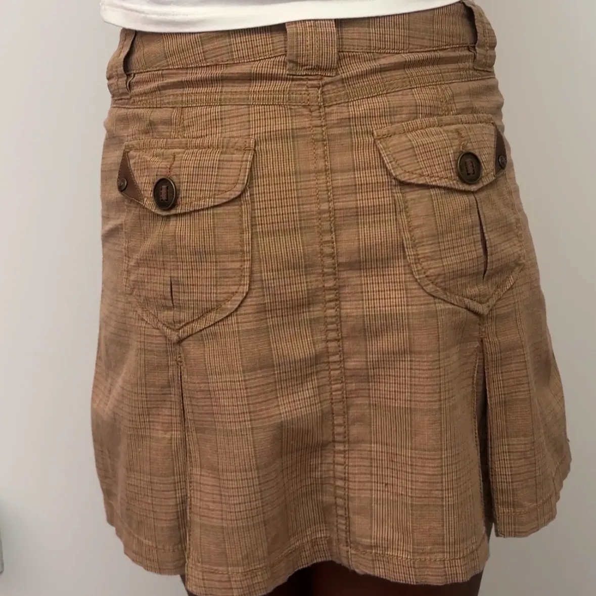 mini plaid skirt