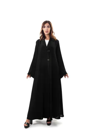 Modern A-Line Lapel Abaya