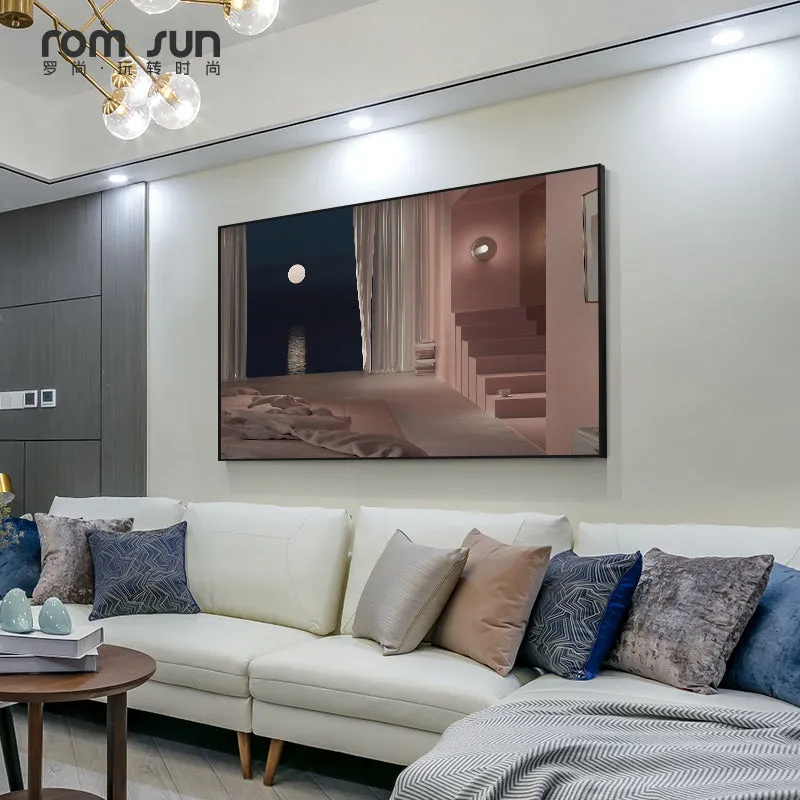 Modern Home Design Upholstery Wall Art