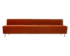 Modern Line Dining Sofa - 4-Seater