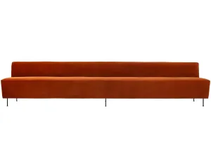 Modern Line Dining Sofa - 5-Seater