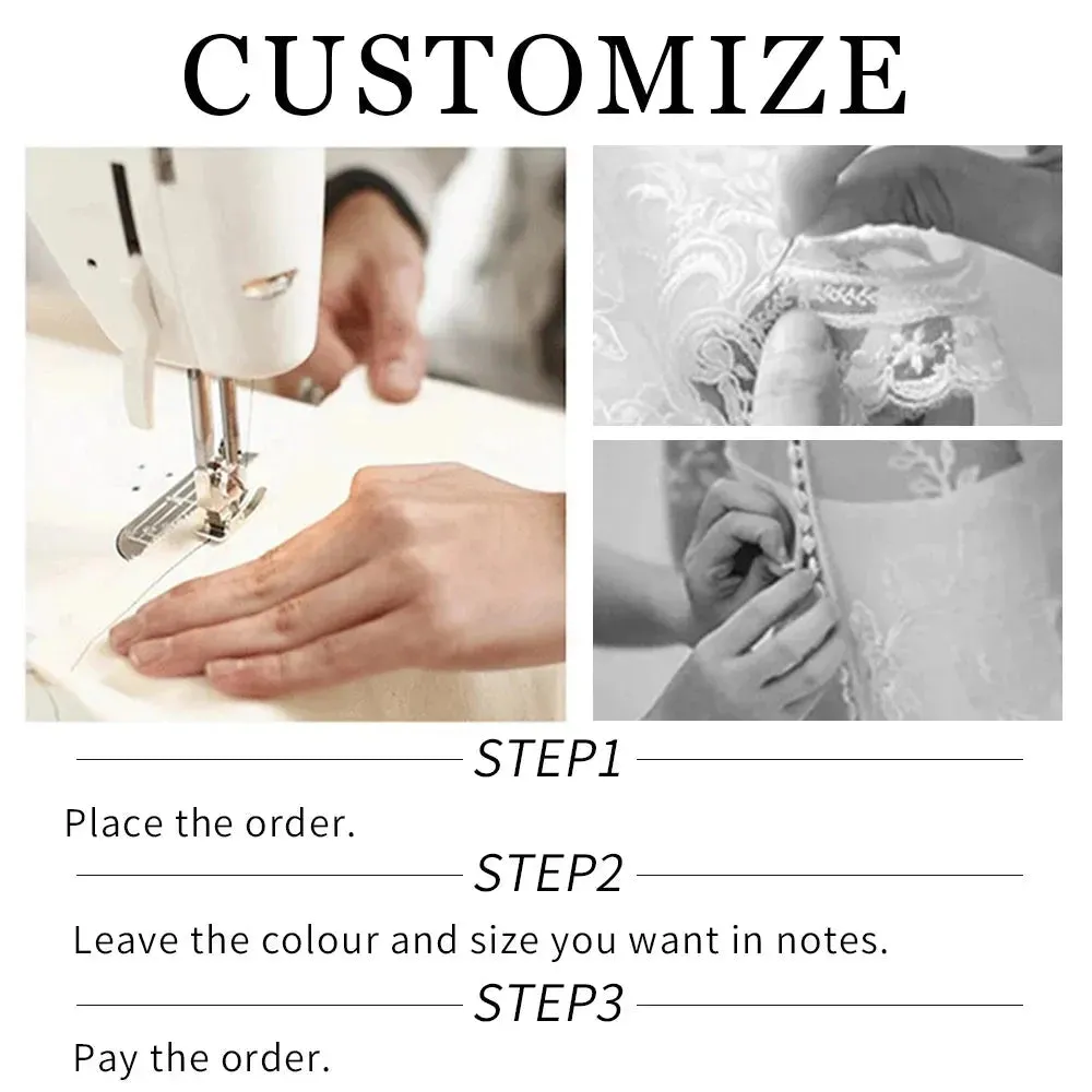 Modern Long Lace Sleeves Satin Wedding Dresses Gowns High Neck A Line Flower Formal Princess Bride Bridal Gown Dress