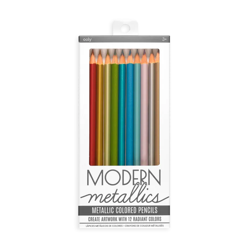 Modern Metallics Colored Pencils