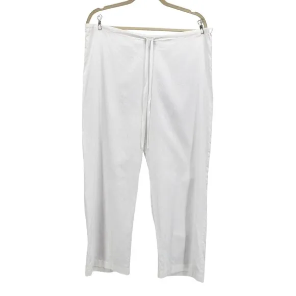 Natori Womens Small Pajamas Two Piece White Black Set
