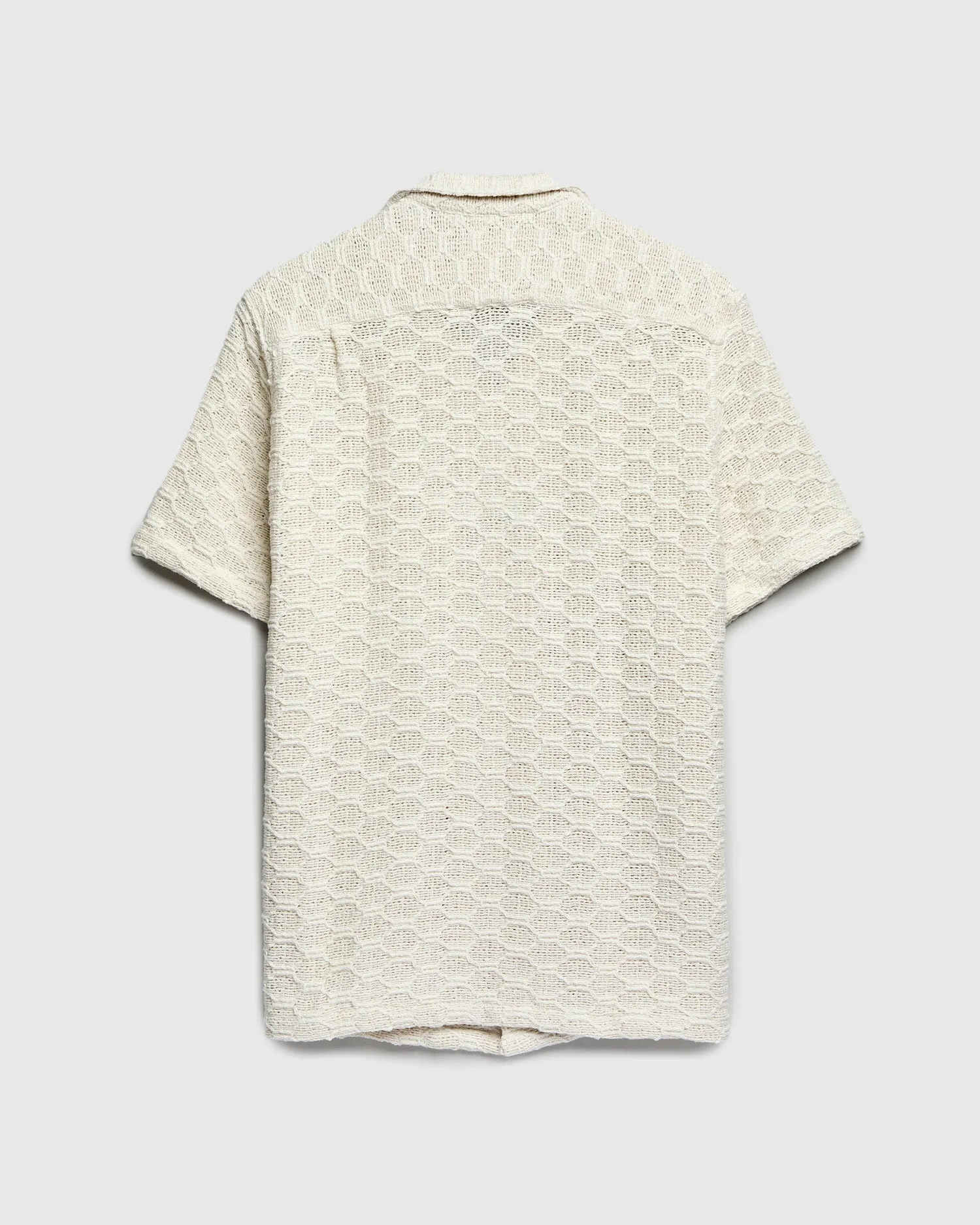 Net Shirt in Ecru