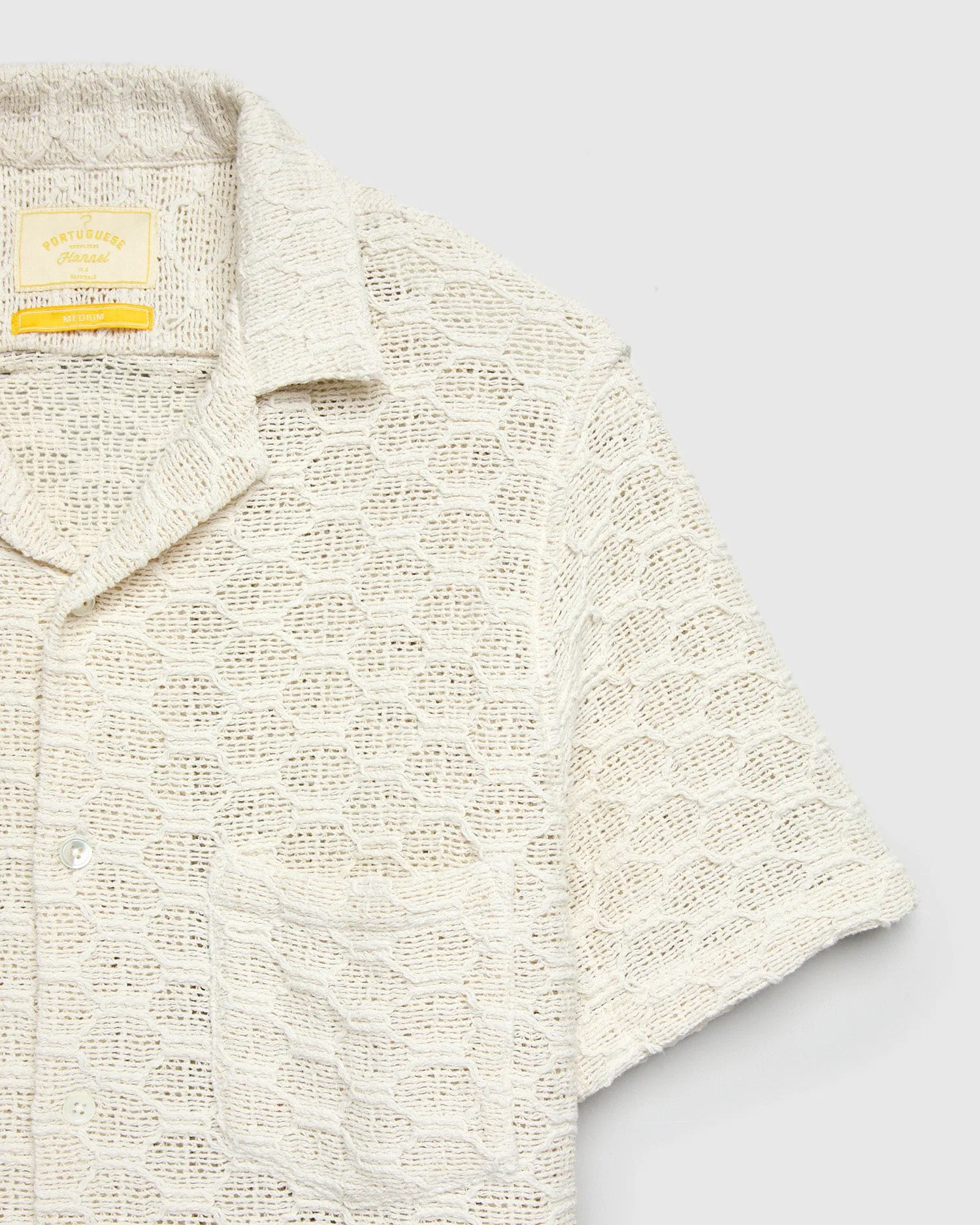 Net Shirt in Ecru