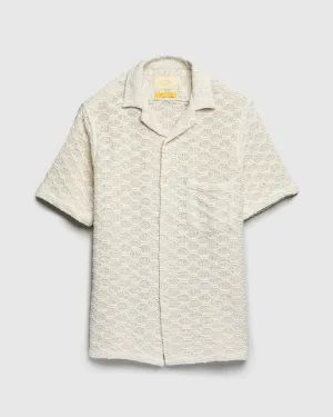 Net Shirt in Ecru