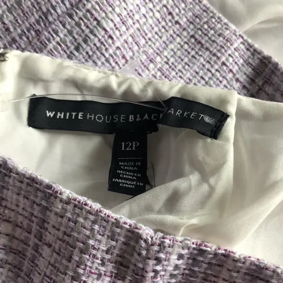 NWT WHBM Tweed Pencil Skirt