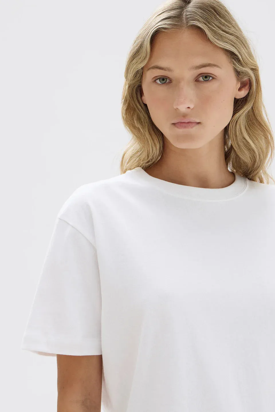Organic Base Tee White