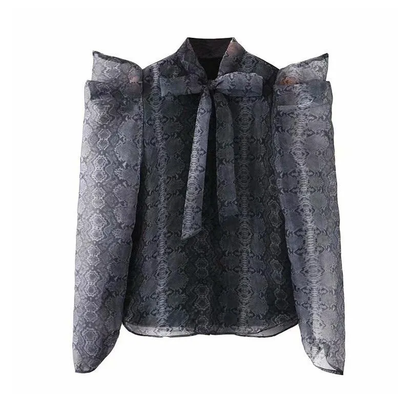 Organza Statement Tops