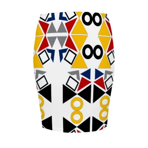 Origen Destination Custom Women's Elasticated Pencil Skirt