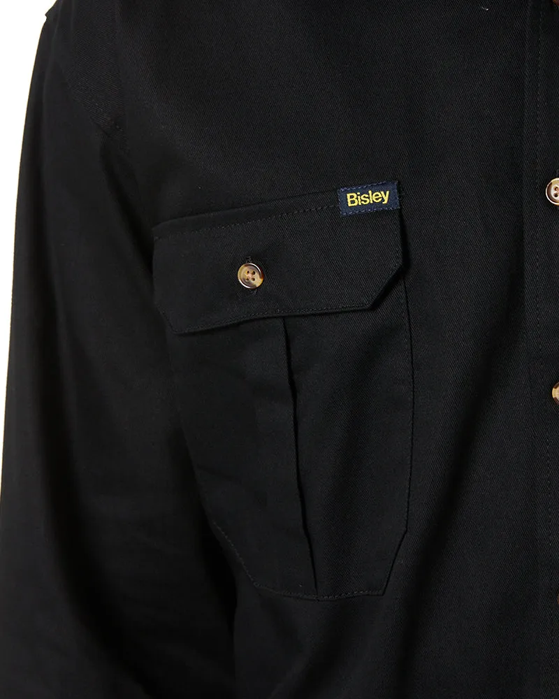 Original Cotton Drill LS Shirt - Black