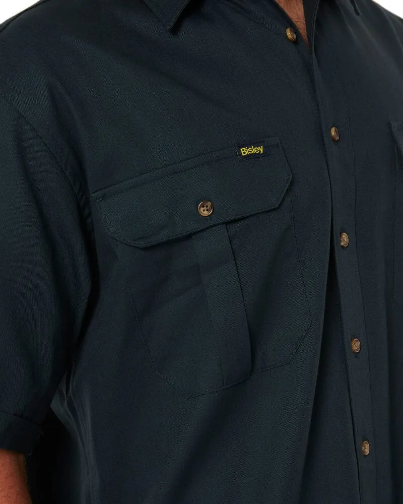 Original Cotton Drill SS Shirt - Bottle