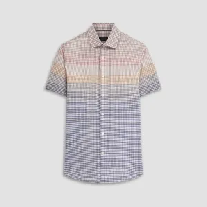 Orson Gingham Check Short Sleeve Shirt