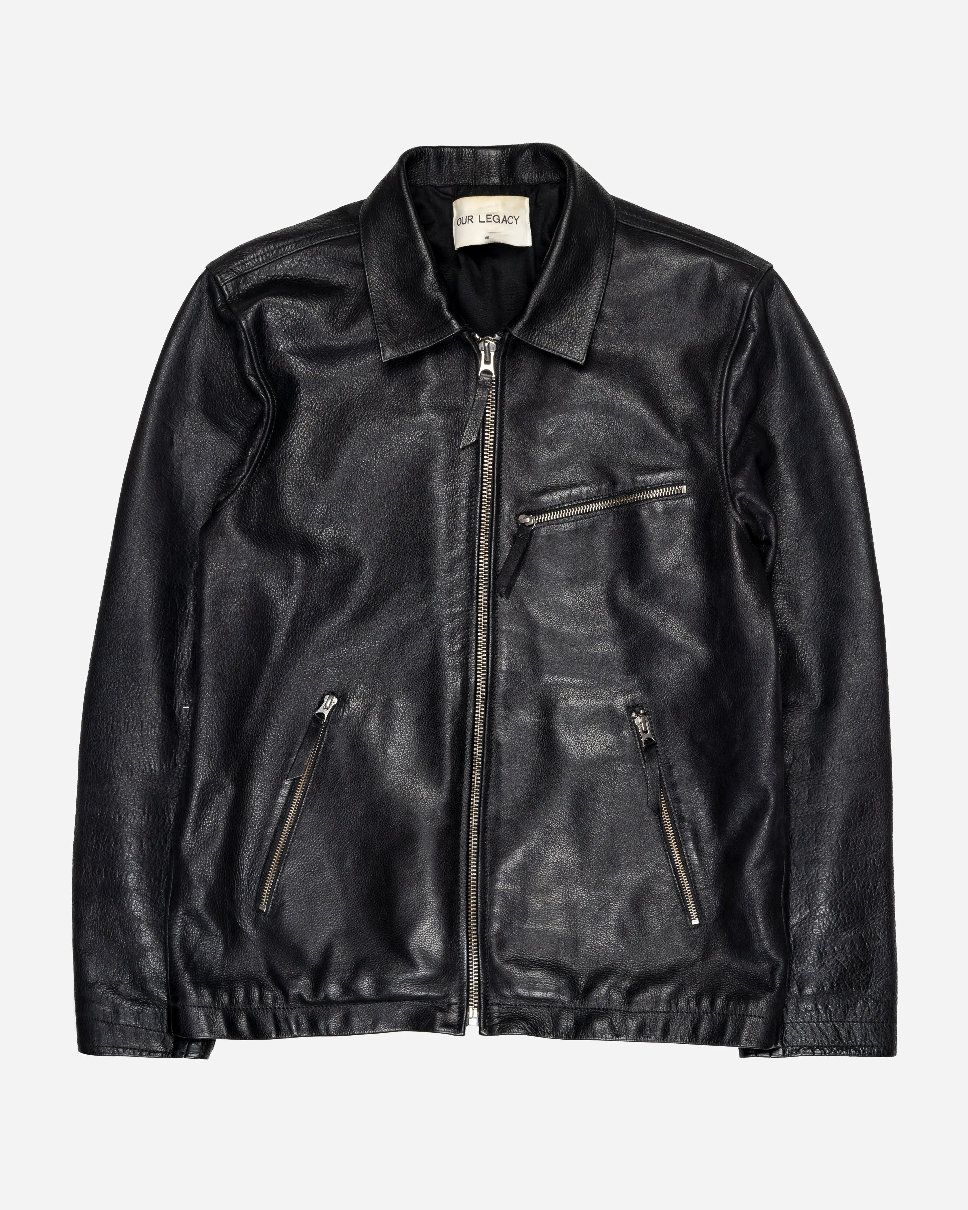 Our Legacy "Black Wax" Leather Jacket